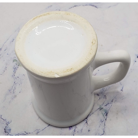 Cozumel Mexico Souvenir Miniature White Ocean Fish Ceramic Toothpick Holder Mug - Picture 7 of 10